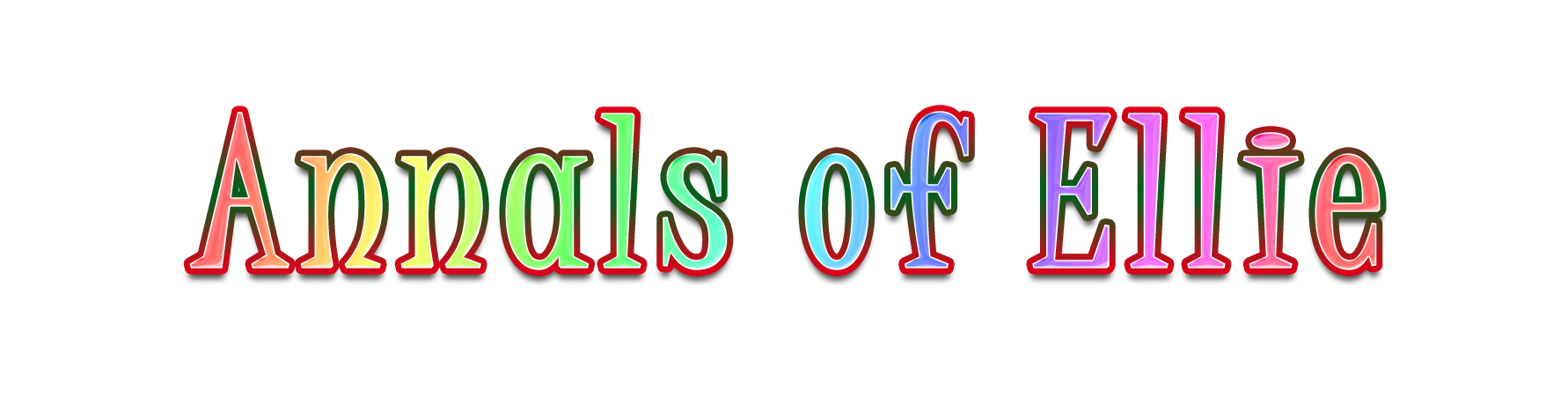 Header for Annals of Ellie series